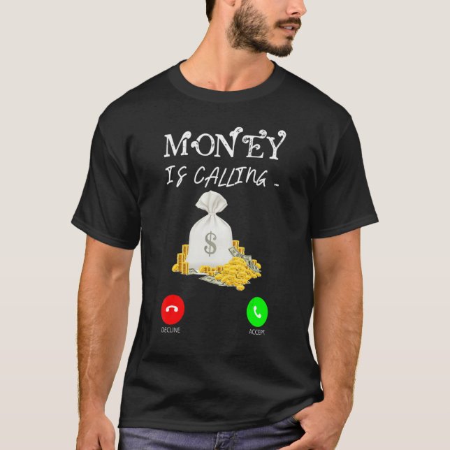 Camiseta Pandilla Estéril Llamando Dinero (Anverso)