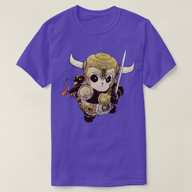 Camiseta Pandor y la poderosa Pangwar (Diseño del anverso)