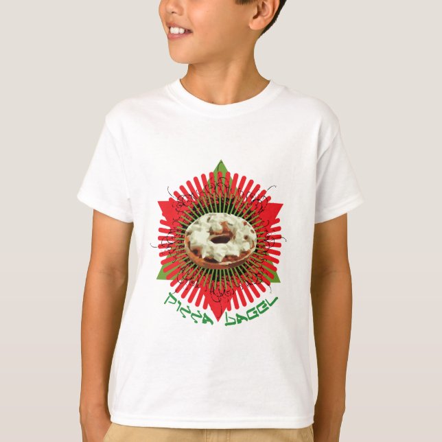 Camiseta Panecillo de la pizza: Italiano judío (Anverso)
