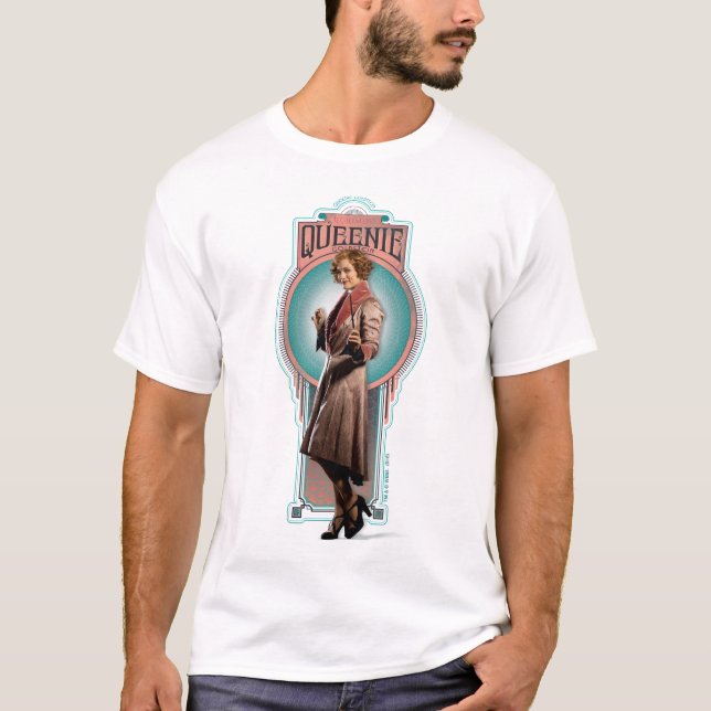 Camiseta Panel Art Deco de QUEENIE GOLDSTEIN™ (Anverso)
