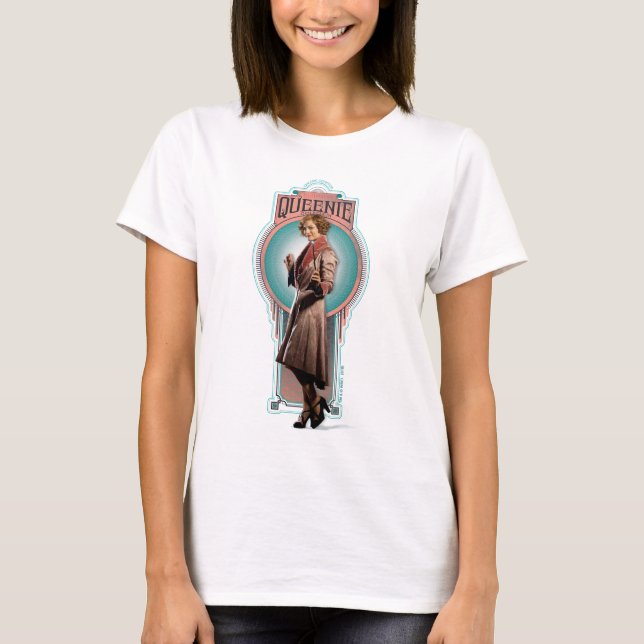 Camiseta Panel Art Deco de QUEENIE GOLDSTEIN™ (Anverso)
