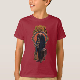 Camiseta Panel de Art Nouveau permanente de NEWT SCAMANDER