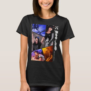 CAMISETA PANEL DE BAND MAID