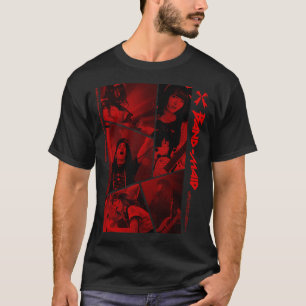 CAMISETA PANEL DE BAND-MAID (ROJO)