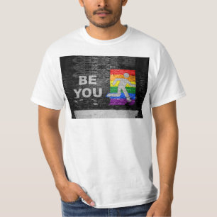 Camiseta Panel de colores del orgullo arcoíris urbano de Sl