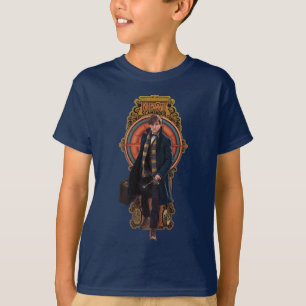 Camiseta Panel de estilo Art Nouveau de NEWT SCAMANDER™