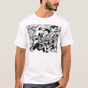 Camiseta Panel de historietas de la noche más negra
