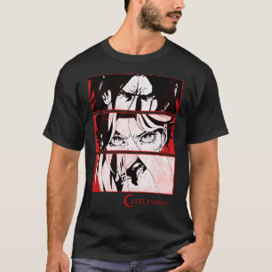 Camiseta Panel de ojos angry de Castlevania