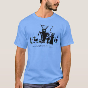 Camiseta Panel de petroglifo Cañón de nueve millas, camiset