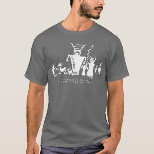 Camiseta Panel de petroglifo Cañón de nueve millas, camiset