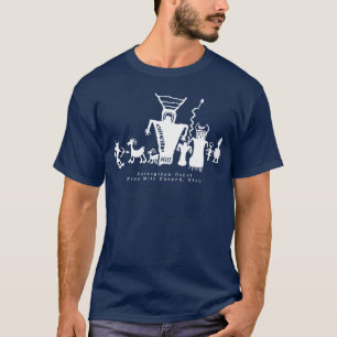 Camiseta Panel de petroglifo Cañón de nueve millas, camiset