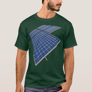 Camiseta Panel solar de paneles solares de energía renovabl