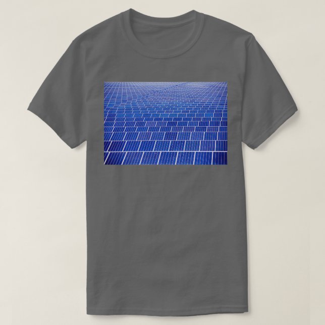 Camiseta Panel solar Energía renovable Cambio climático 1 (Diseño del anverso)
