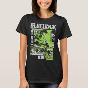 Camiseta Paneles de fútbol divididos Blue Lock Yoichi Isagi