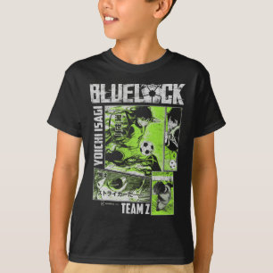 Camiseta Paneles de fútbol divididos de Blue Lock Yoichi Is
