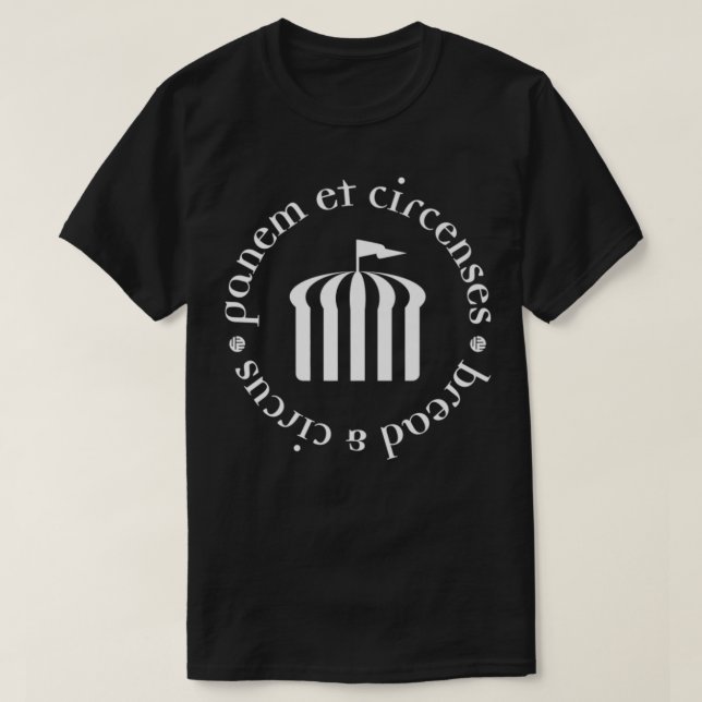 Camiseta Panem et Circenses Premium  (Diseño del anverso)