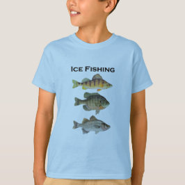 Camiseta Panfish de pesca de hielo