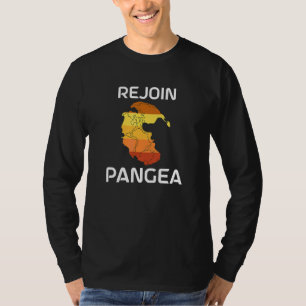 Camiseta Pangaea reúna a Pangea Geology World Freedom