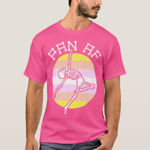 Camiseta Pangender Gay Skeleton Seual Identity Nonbinario