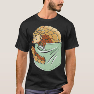 Camiseta Pangolin En Un Pangolin De Bolsillo Para Niños
