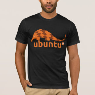 Camiseta pangolin exacto del ubuntu 12,04