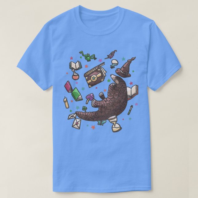 Camiseta Pangolin Mágico (Diseño del anverso)