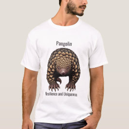 Camiseta pangolín - Resiliencia y Singularidad