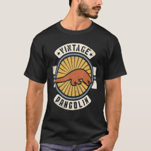 Camiseta Pangolin Vintage Classic Retro 60's 70s Animal