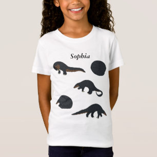 Camiseta Pangolines de barriga negra