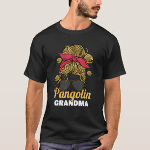 Camiseta Pangolines Pangolin Abuelas Mujeres Pangolin Gra