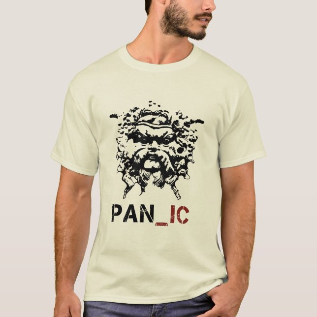 Camiseta Panic (Anverso)