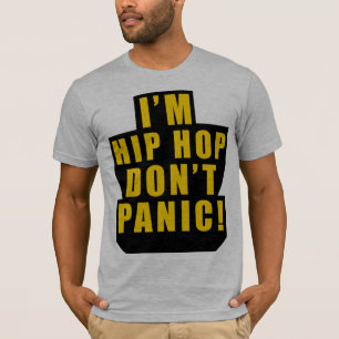 CAMISETA PÁNICO DE HIP HOP