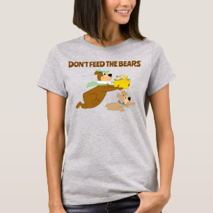 Camiseta Pánico de Oso Yogi y Boo-Boo