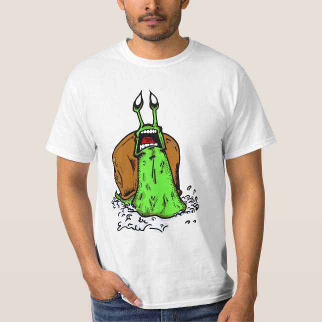 Camiseta Pánico del caracol (Anverso)
