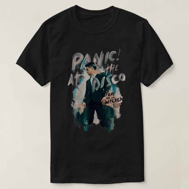 Camiseta Pánico En El Tee Del Álbum De Paint Disco (Diseño del anverso)