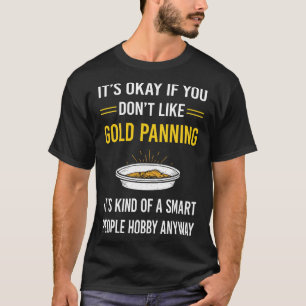 Camiseta Panner de Panorama de Oro para Personas Inteligent