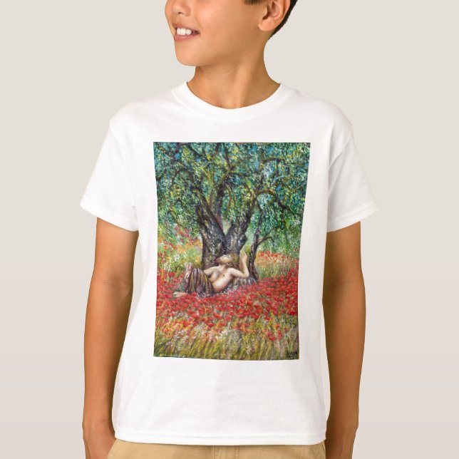 CAMISETA PANO, ÁRBOL DE OLIVA Y CAMPOS DE POBRE (Anverso)