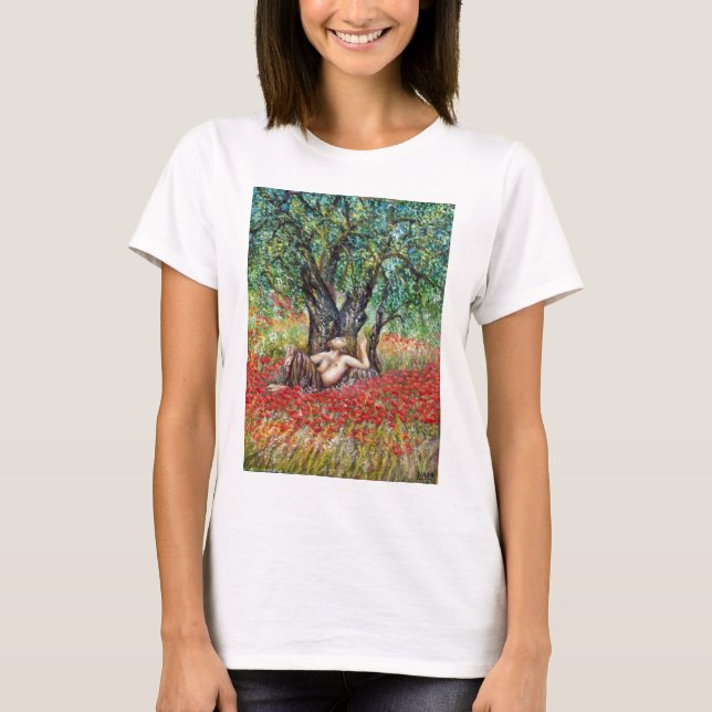 CAMISETA PANO, ÁRBOL DE OLIVA Y CAMPOS DE POBRE (Anverso)