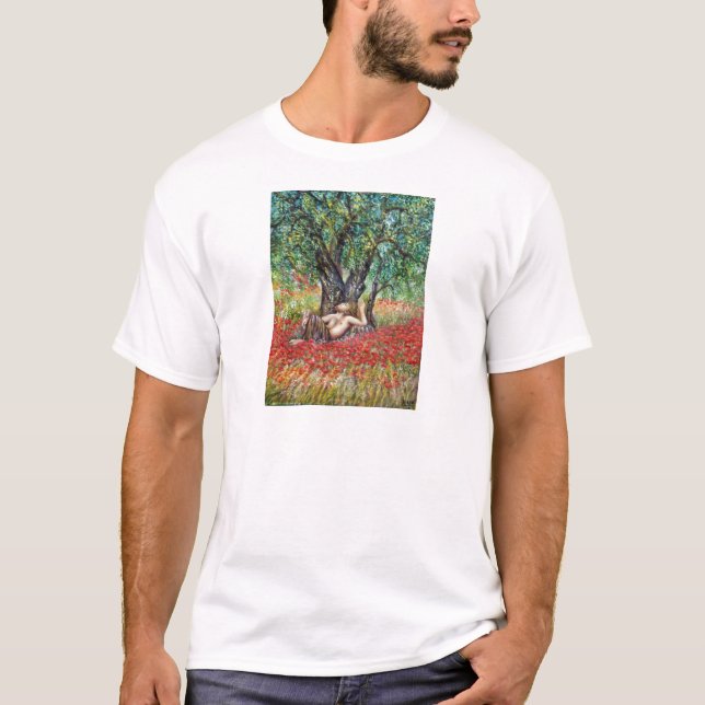 CAMISETA PANO, ÁRBOL DE OLIVA Y CAMPOS DE POBRE (Anverso)