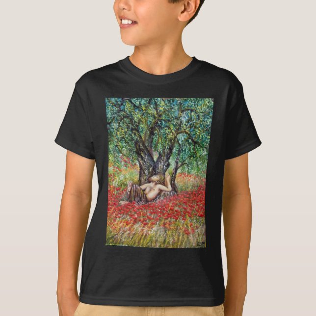 CAMISETA PANO, ÁRBOL DE OLIVA Y CAMPOS DE POBRE (Anverso)