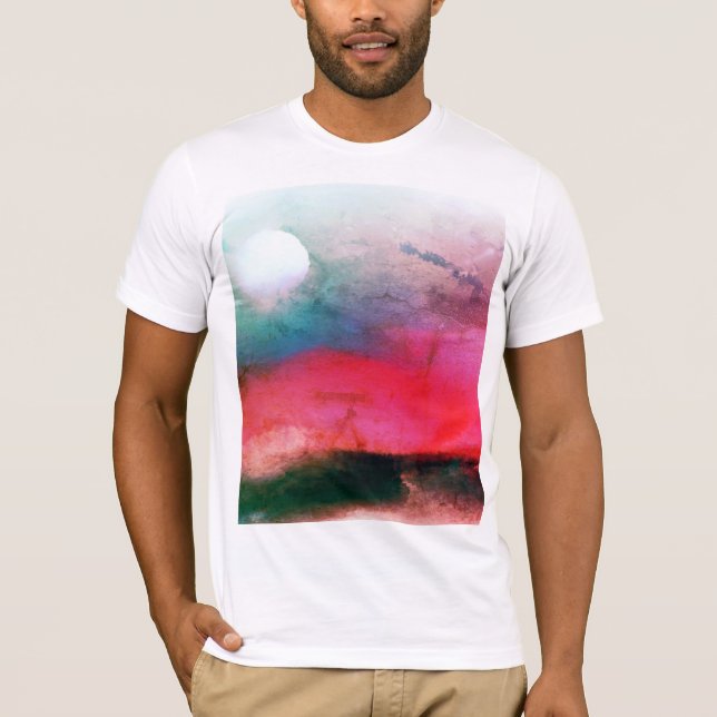 Camiseta Panorama acuático de Guay Grungy Aurora (Anverso)