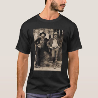 Camiseta Panorama De Carniceros Negros Y Blancos