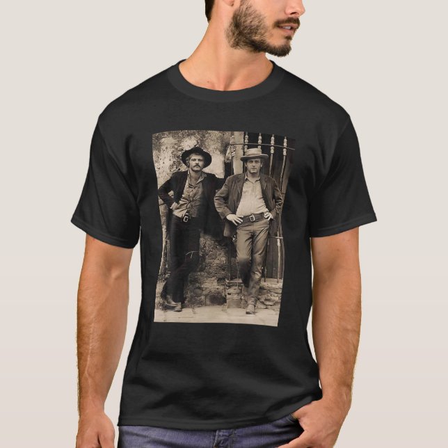 Camiseta Panorama De Carniceros Negros Y Blancos (Anverso)