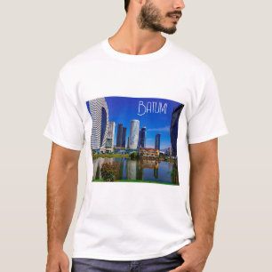 Camiseta Panorama de la arquitectura de Georgia Batumi