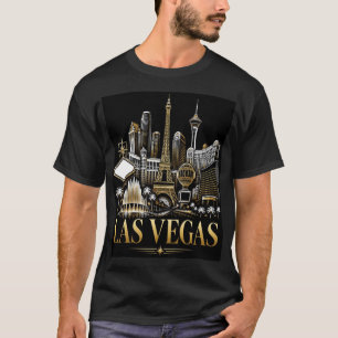 Camiseta Panorama de Las Vegas