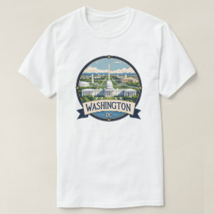 Camiseta Panorama de Washington DC