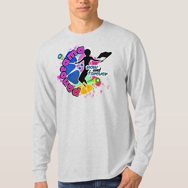 Camiseta Panorama FlagWoman Souvenir (Anverso)