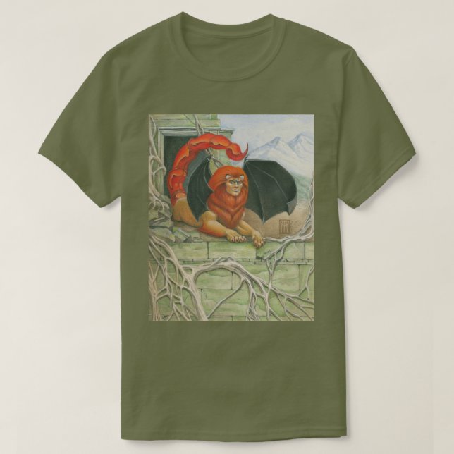 Camiseta Panorama Manticore Versión 1 (Diseño del anverso)