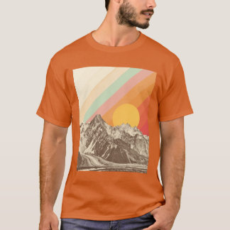Camiseta Panorama montañoso 1 amigo familiar