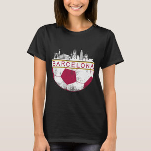 Camiseta Panorámica de la ciudad de Rcelona Fútbol Aficiona